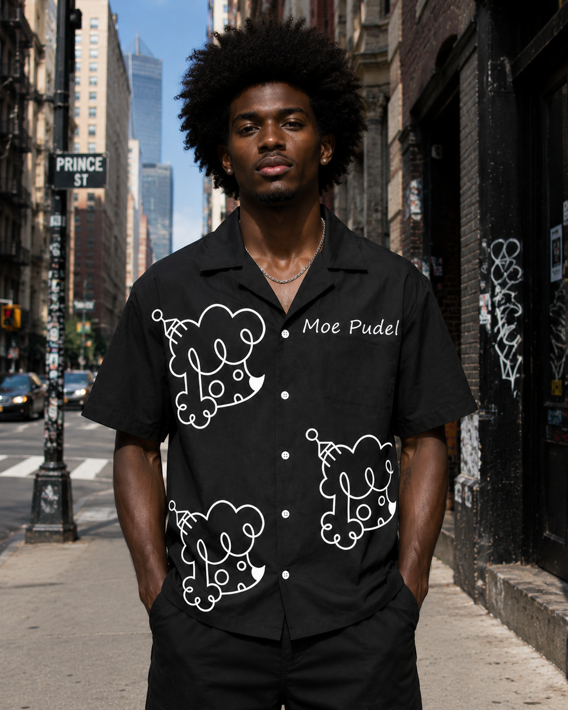 Moe Pudel Button up